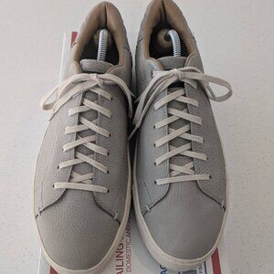 TOMS Leather Sneaker (Light Gray) 11 Medium